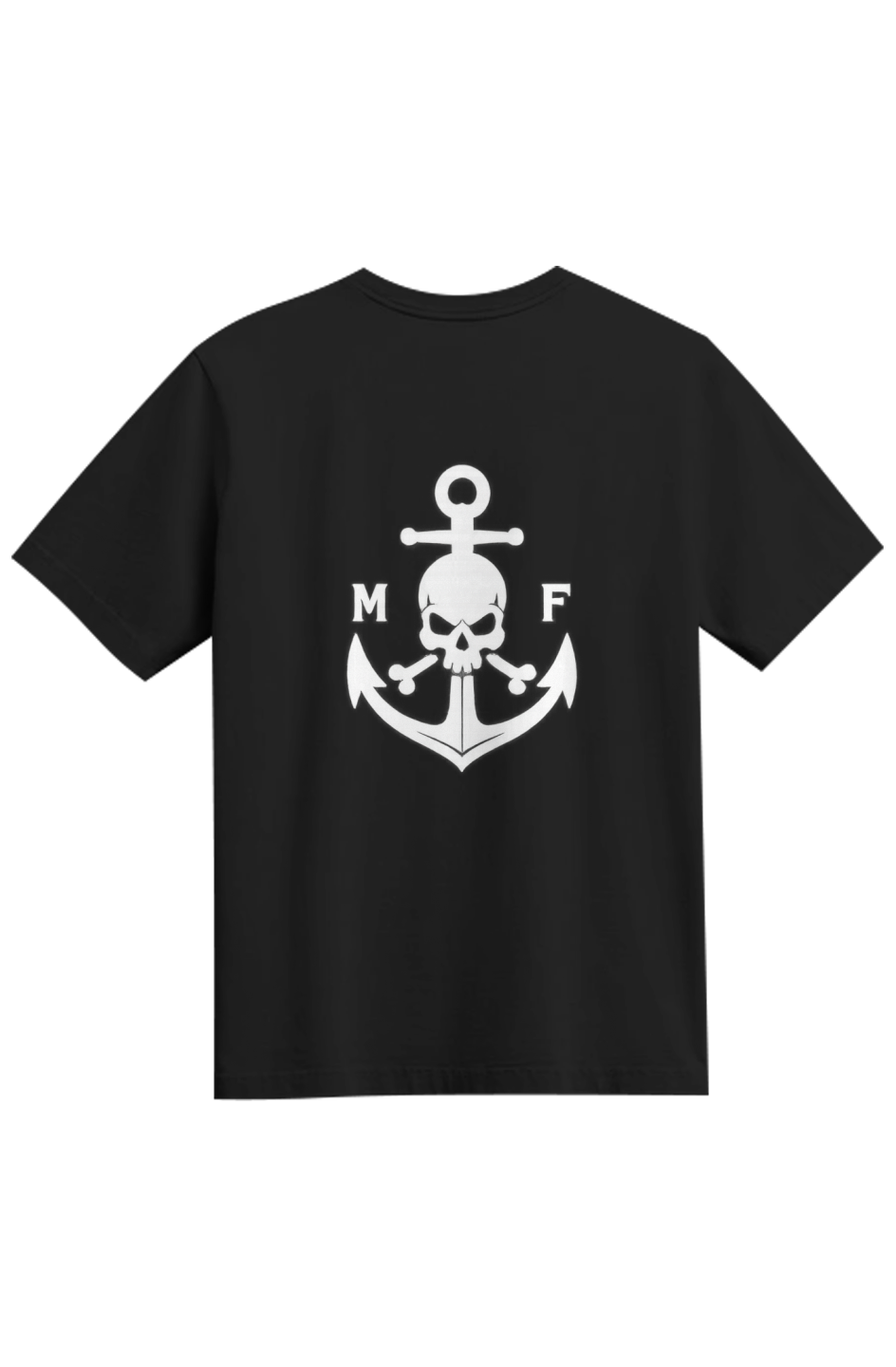 Big back Anchor Heavyweight Blk Tee